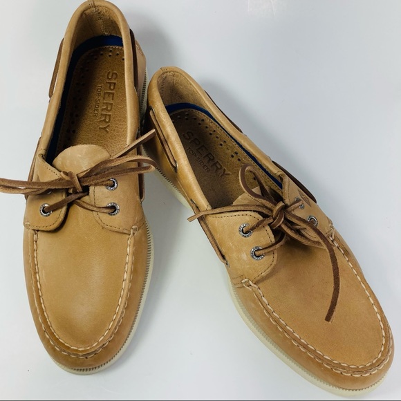 Sperry Other - Sperry TopSider Men Leather Upper Boat Shoes 10.5M